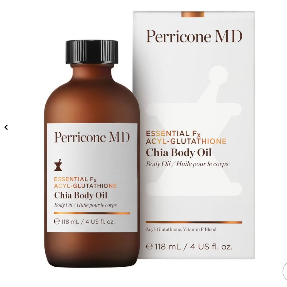 🌸 Perricone MD Essential FX Acyl-Glutathione Chia Body Oil NIB / NWT - Picture 1 of 13